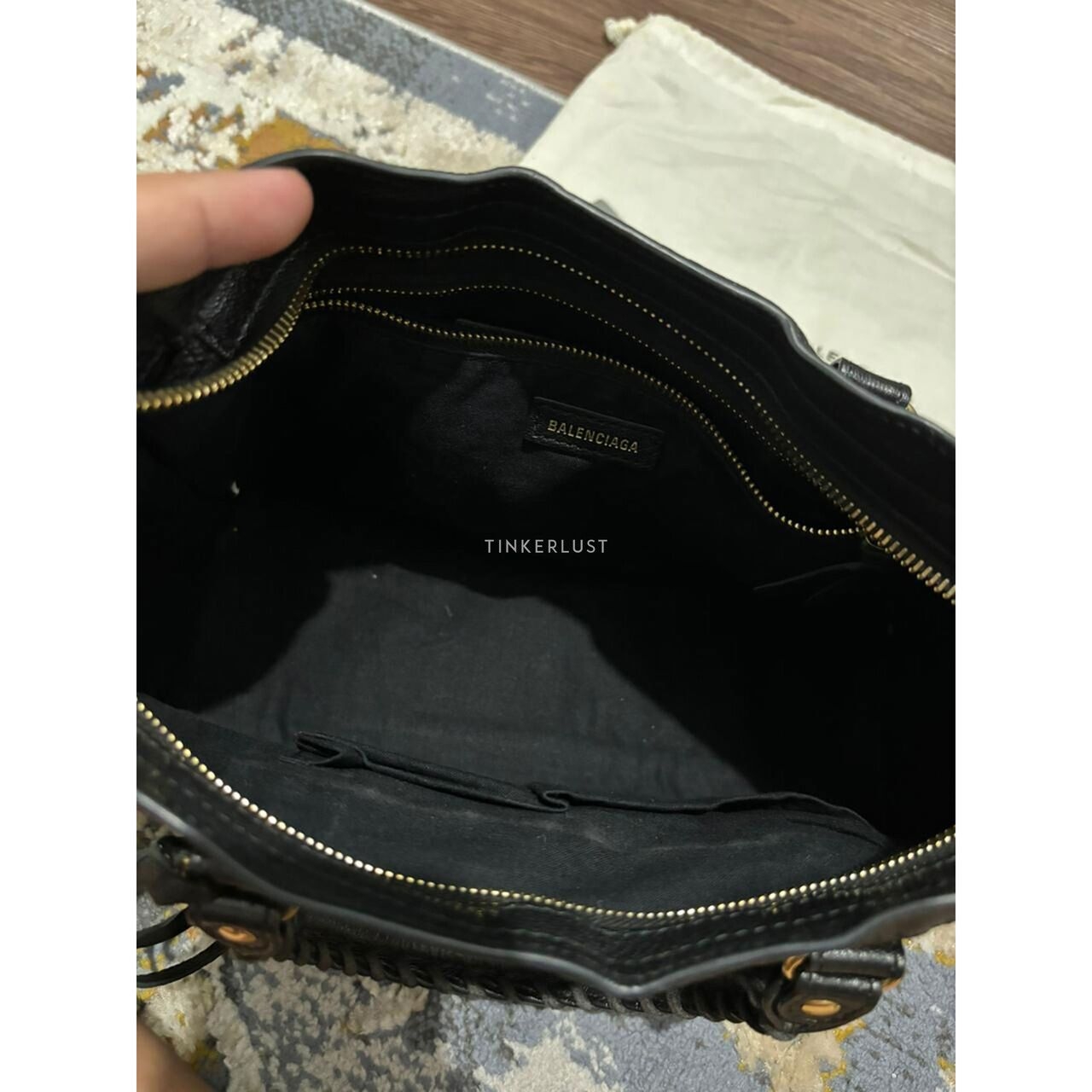 Balenciaga Small Classic Black SHW 2019 Satchel Bag