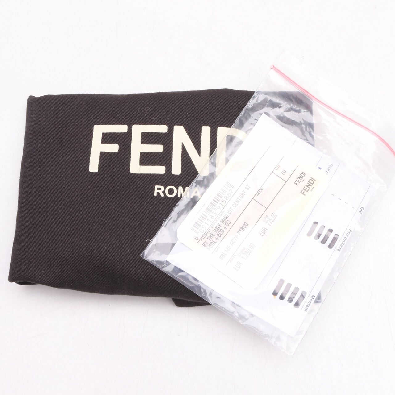 Fendi By the way Mini in Square Pattern Blue LGHW  Sling Bag