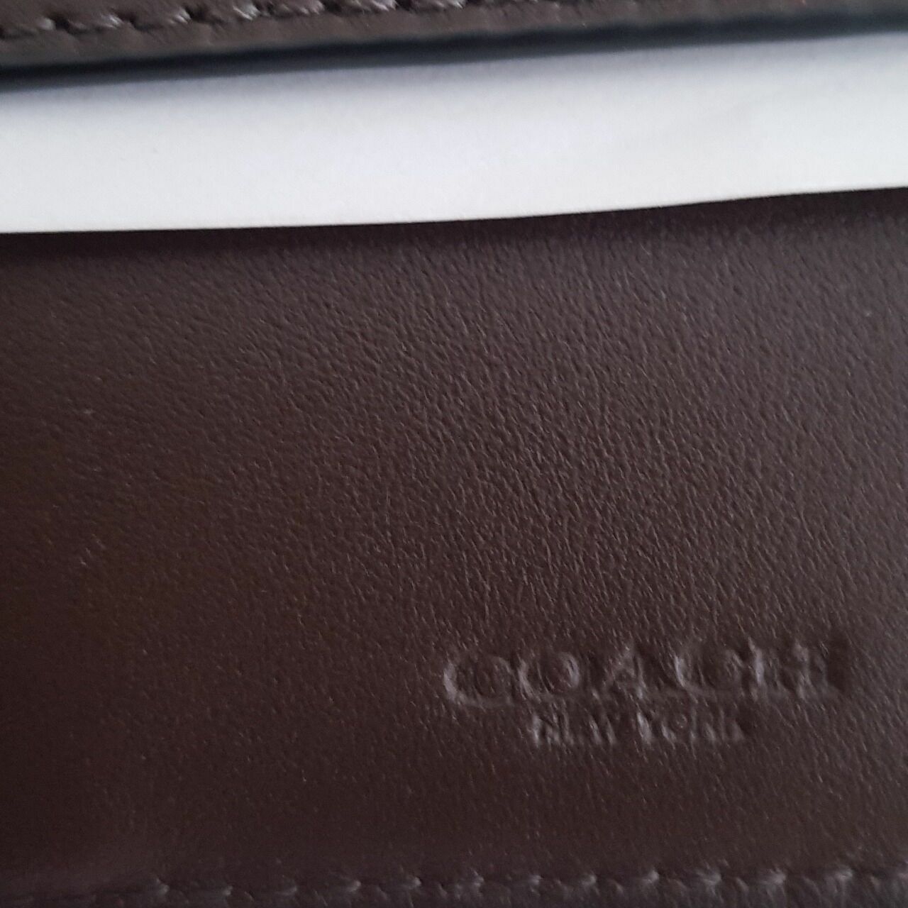 Coach Brown Dompet