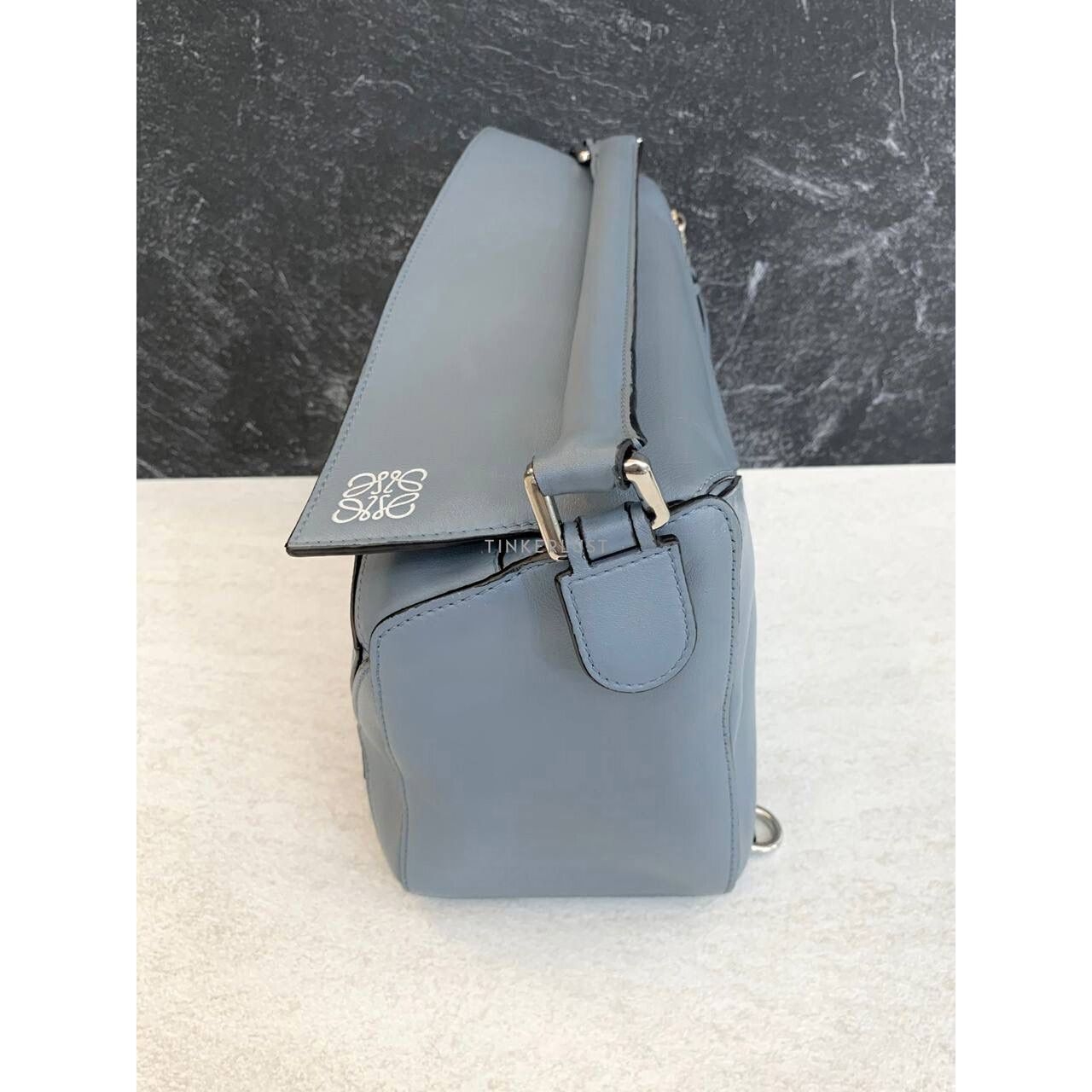 Loewe Puzzle Medium Blue SHW 2018 Satchel Bag