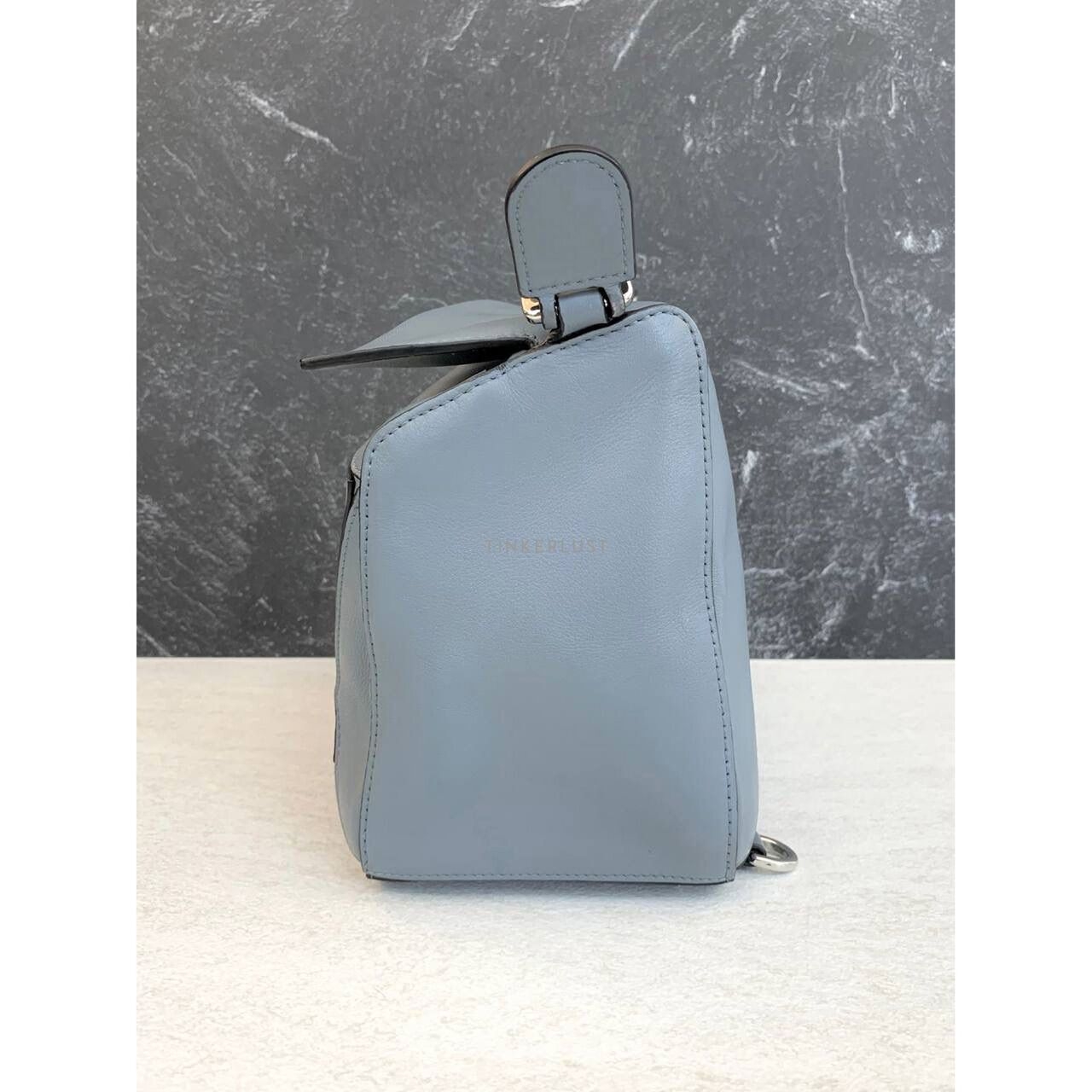 Loewe Puzzle Medium Blue SHW 2018 Satchel Bag