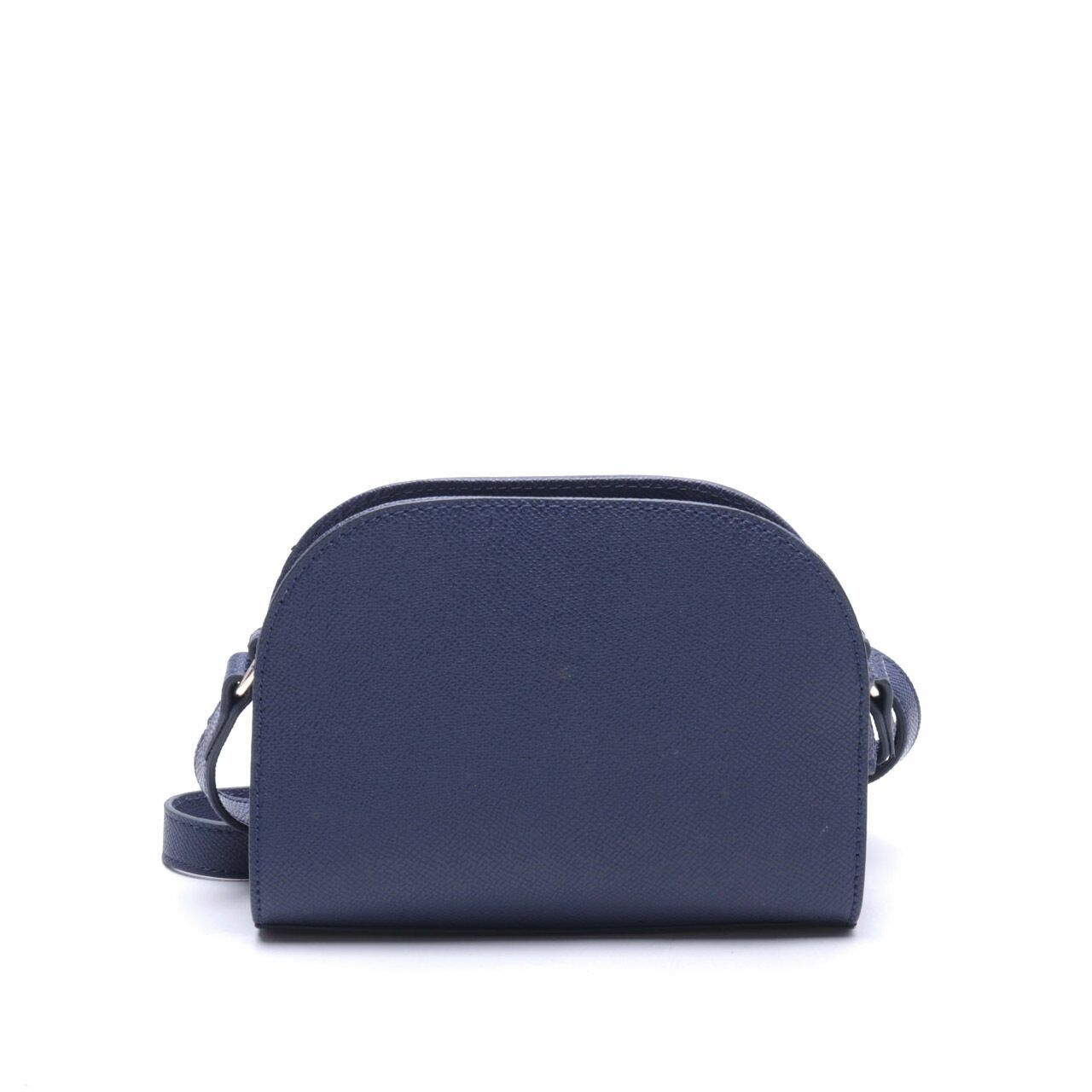 Massimo Dutti Navy Sling Bag