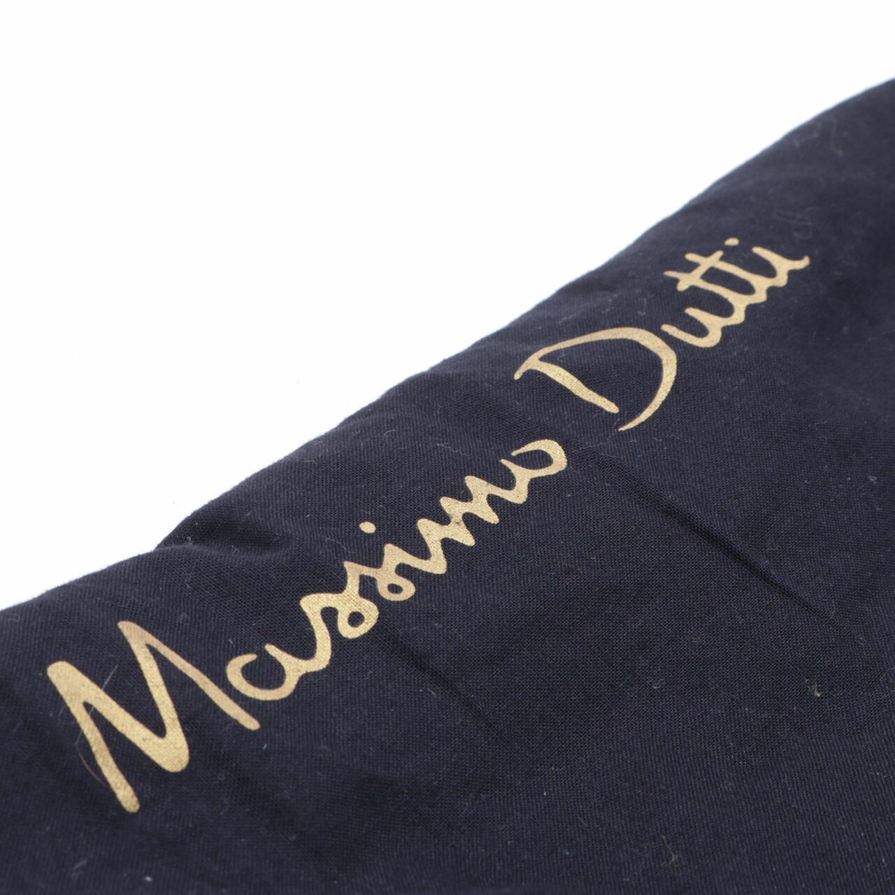 Massimo Dutti Navy Sling Bag