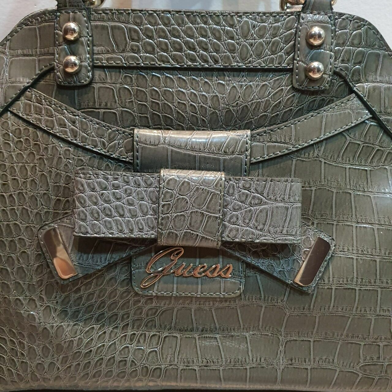 Guess Grey Shoulder Bag