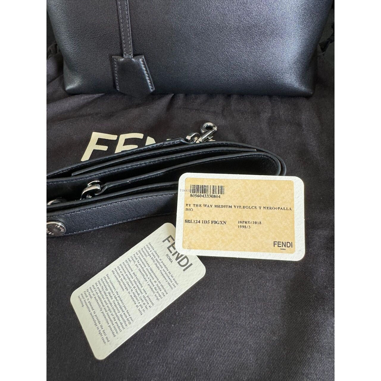 Fendi BTW Medium Black 2018 Sacthel Bag