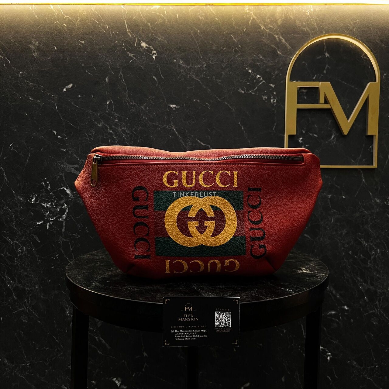 Gucci Red Bumbag Sling Bag