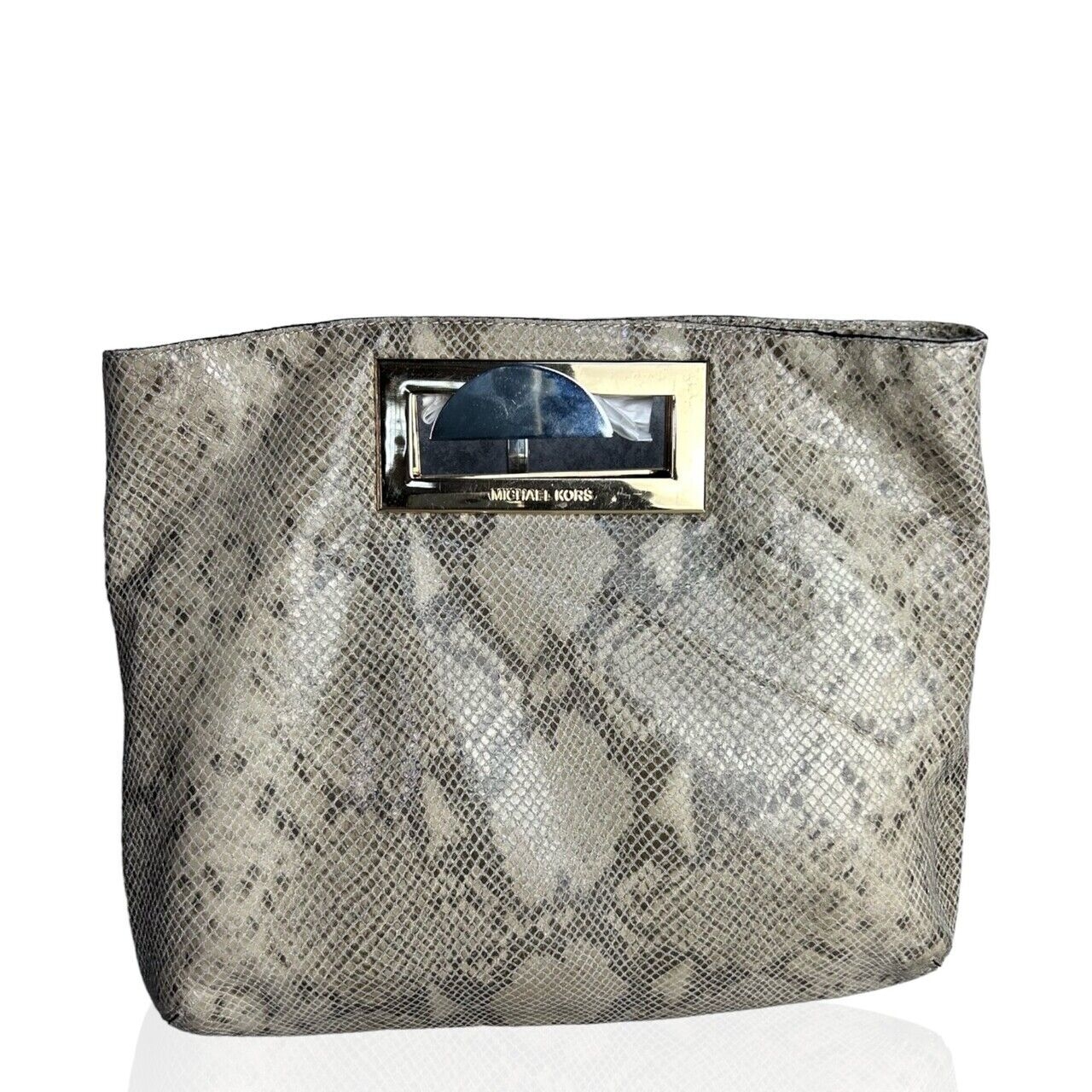 Michael Kors Light Greige Clutch