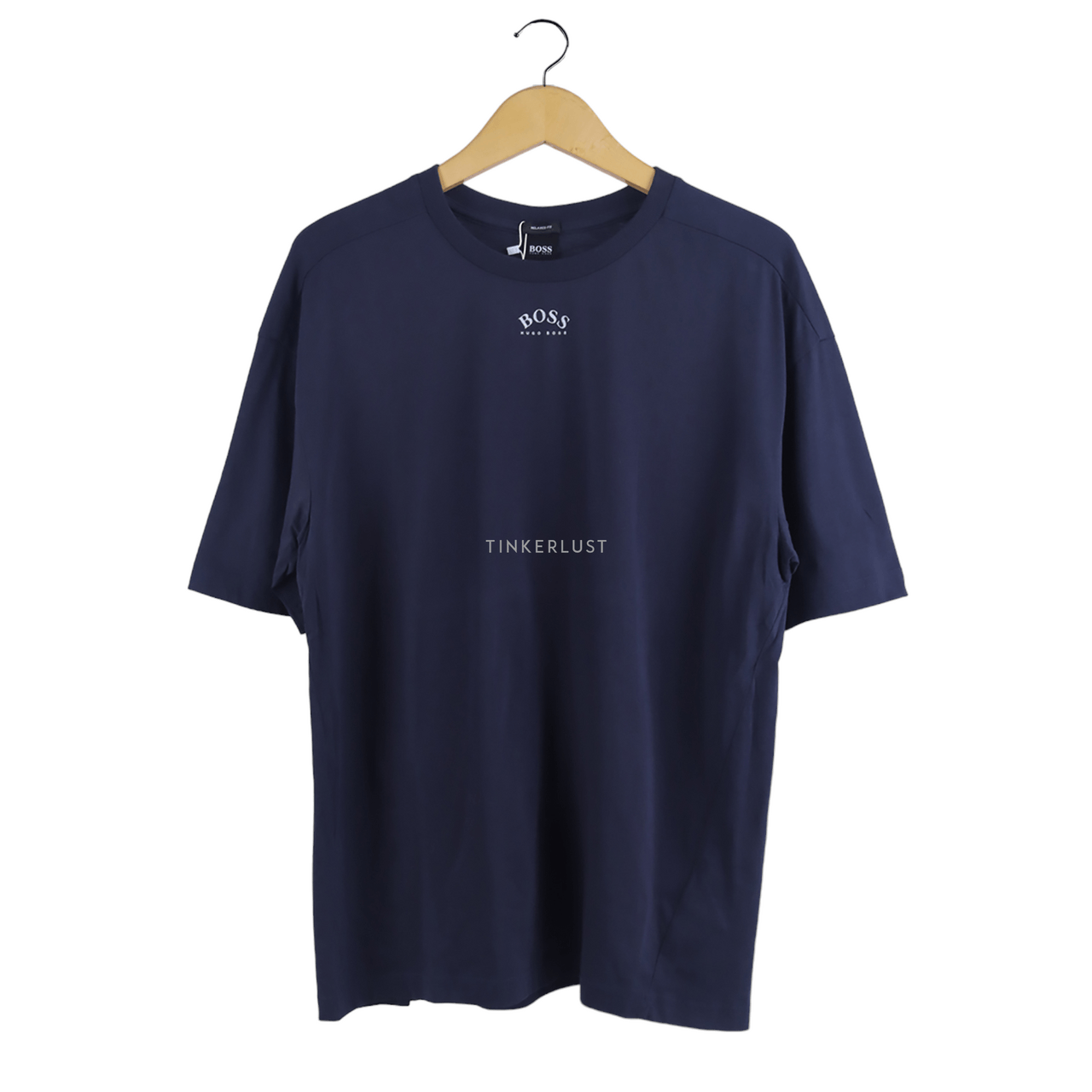 Boss by Hugo Talboa Boss Navy Cotton T-Shirt