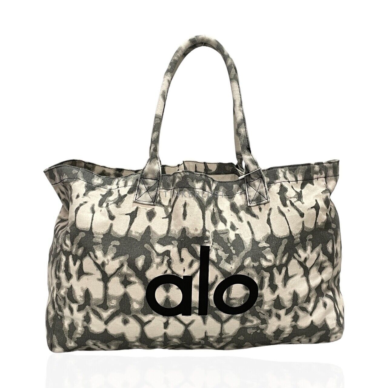 Alo Yoga Grey Tie Dye Tote Bag