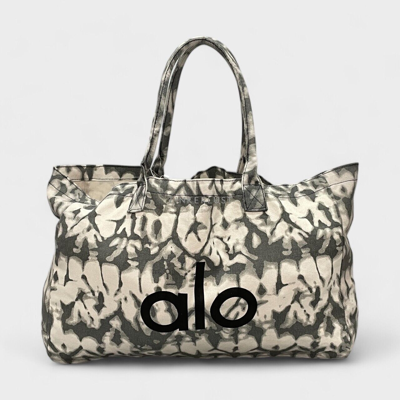 Alo Yoga Grey Tie Dye Tote Bag