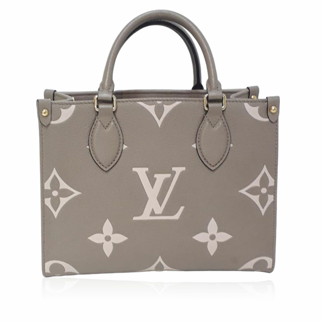 Louis Vuitton OnTheGo OTG PM Empreinte Tourterelle Creme Satchel