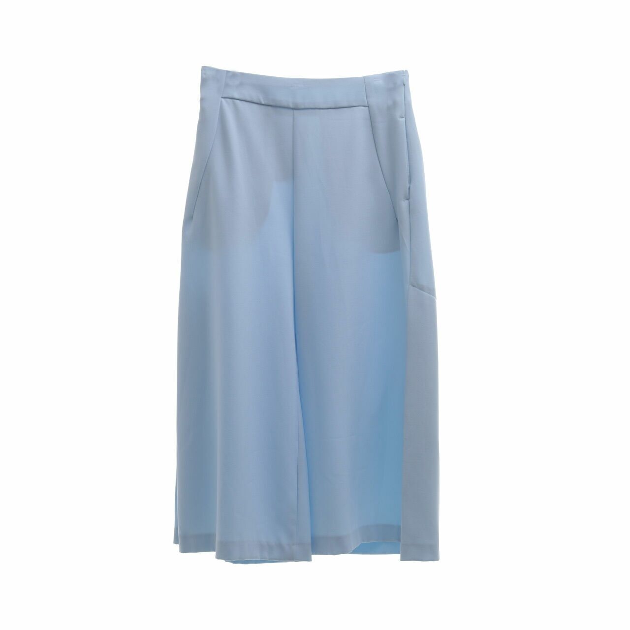 Zara Baby Blue Cropped Pants