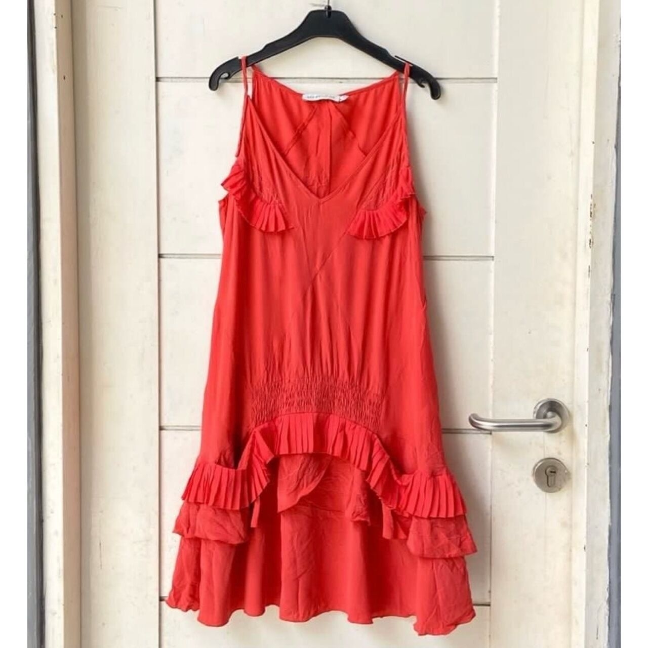 See By Chloe Red Mini Dress