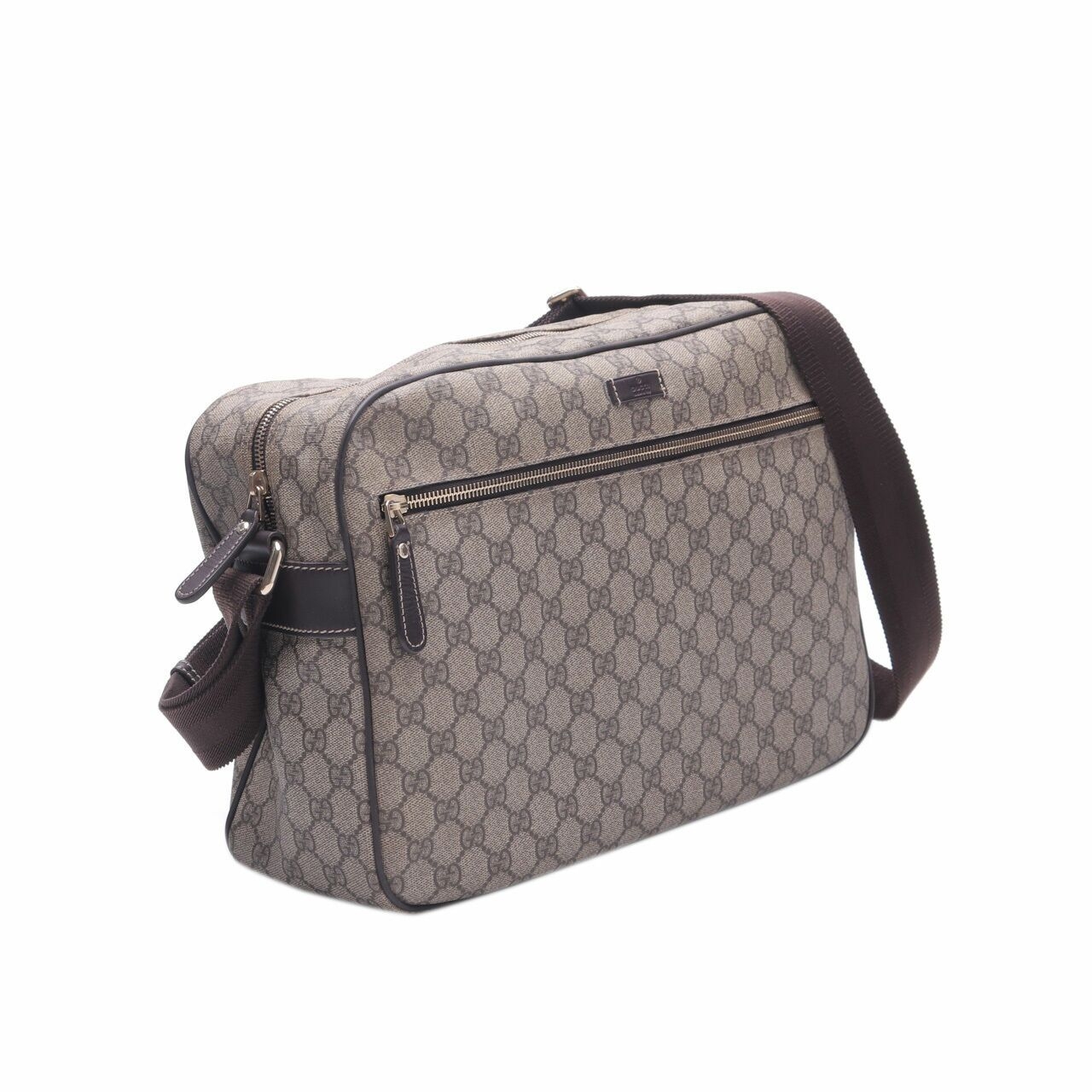 Gucci GG Coated Canvas Beige/Ebony Messenger Bag