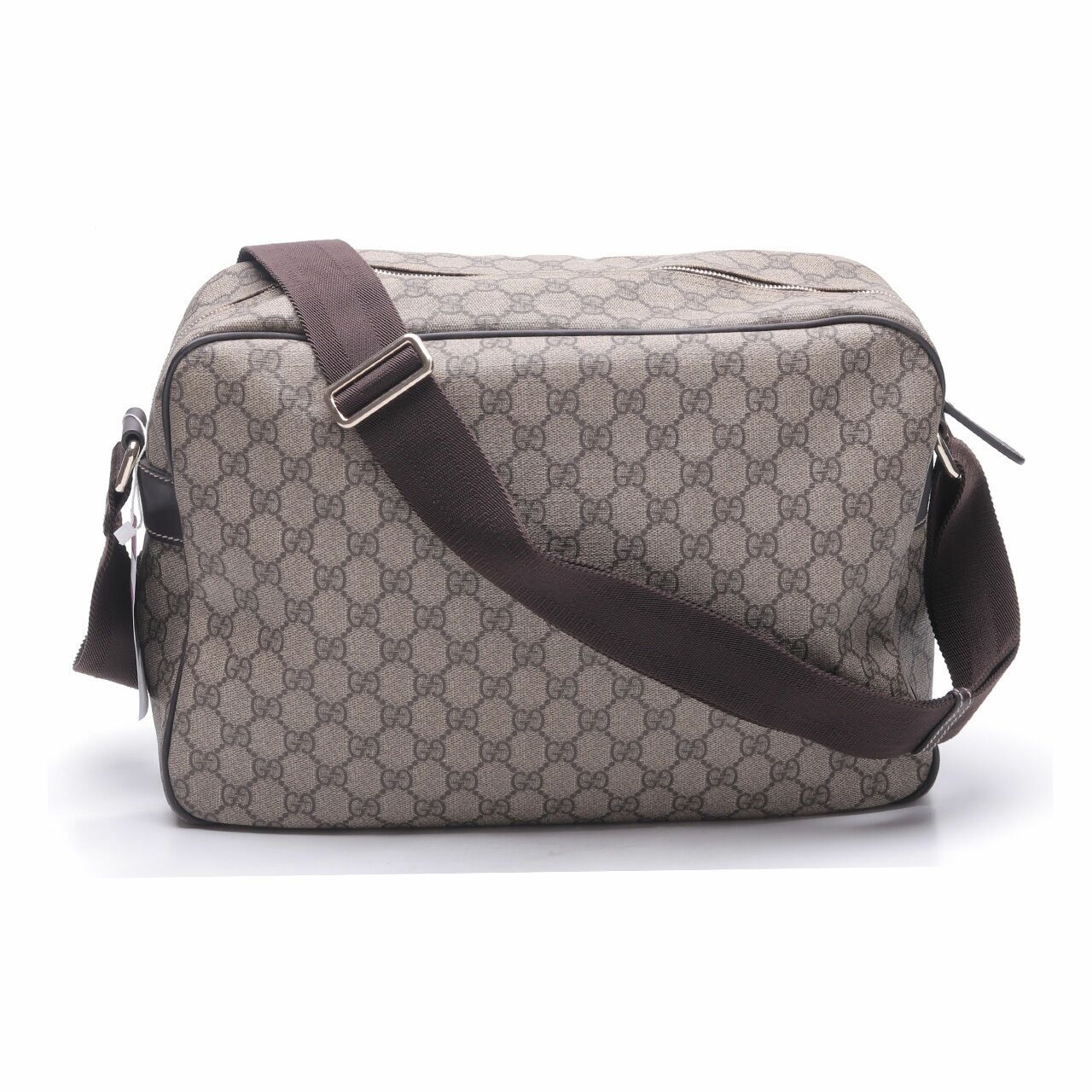 Gucci GG Coated Canvas Beige/Ebony Messenger Bag