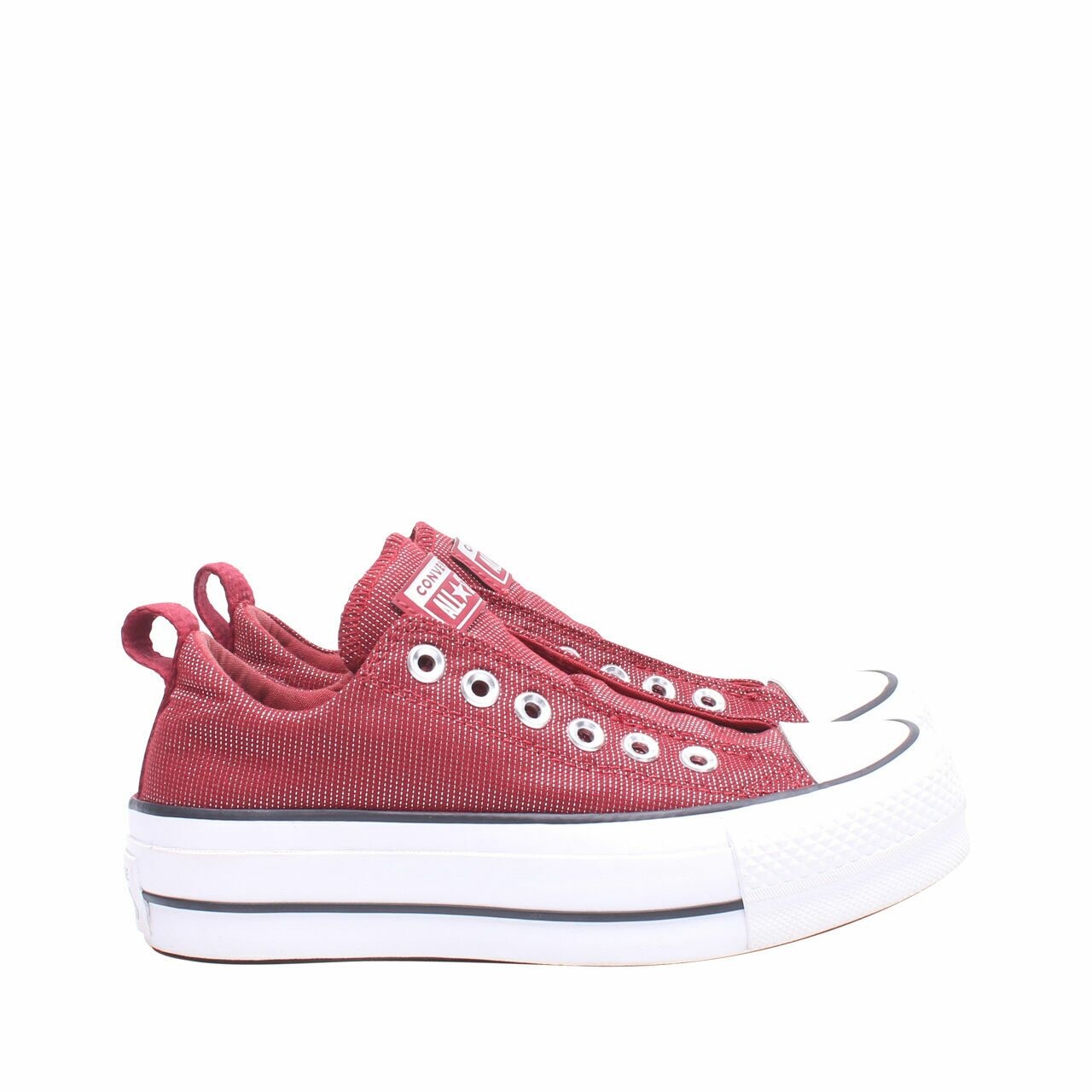 Converse Maroon Chuck Taylor All Star Final Frontier Platform Sneakers