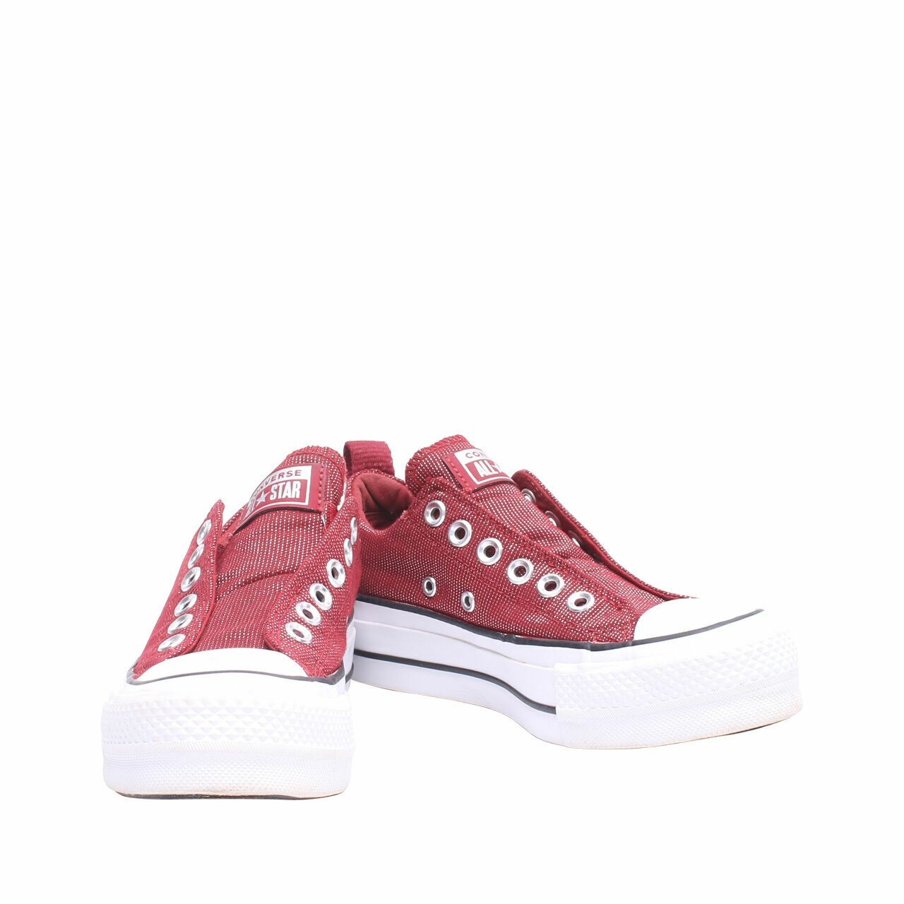 Converse Maroon Chuck Taylor All Star Final Frontier Platform Sneakers