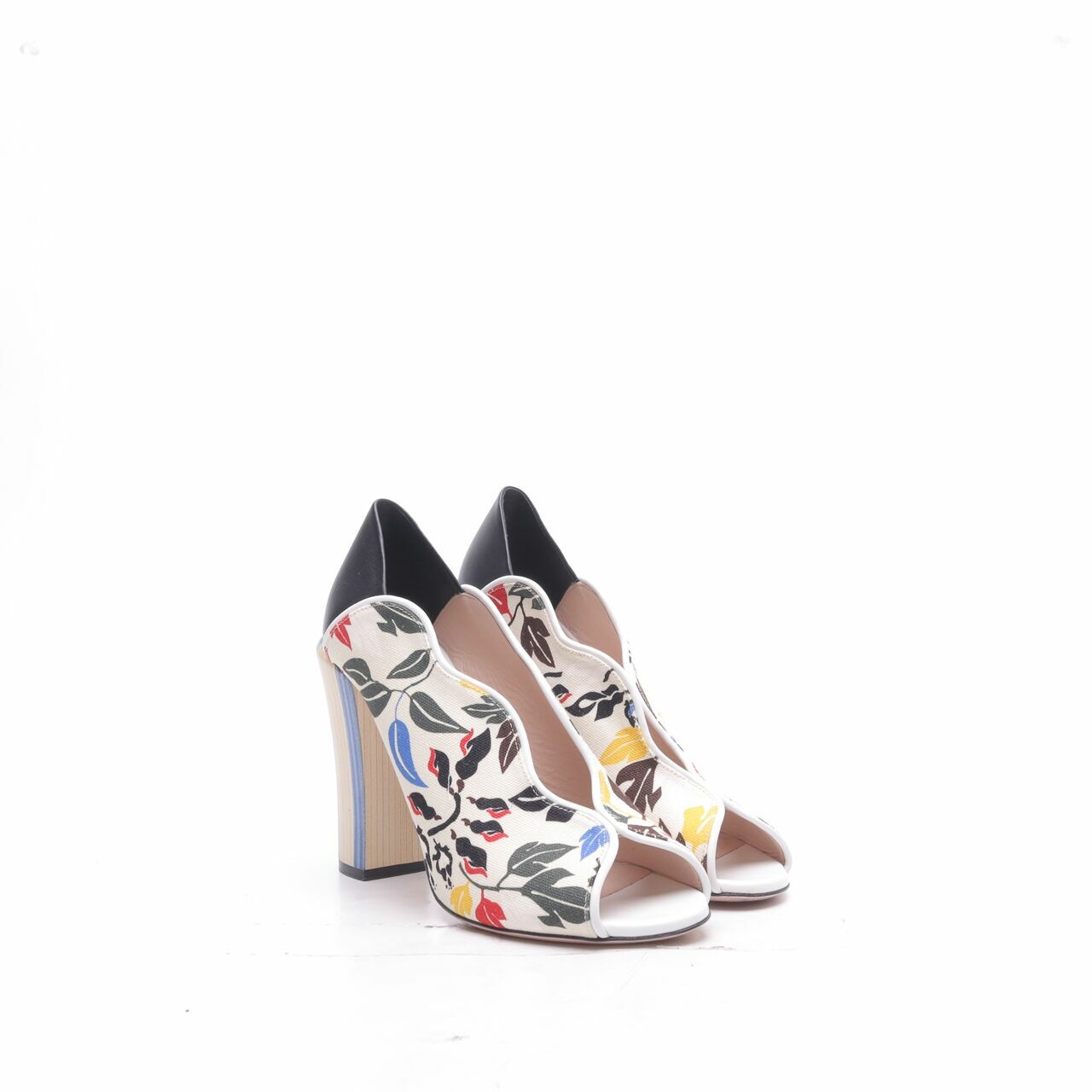 Fendi Multi Pattern Heels	