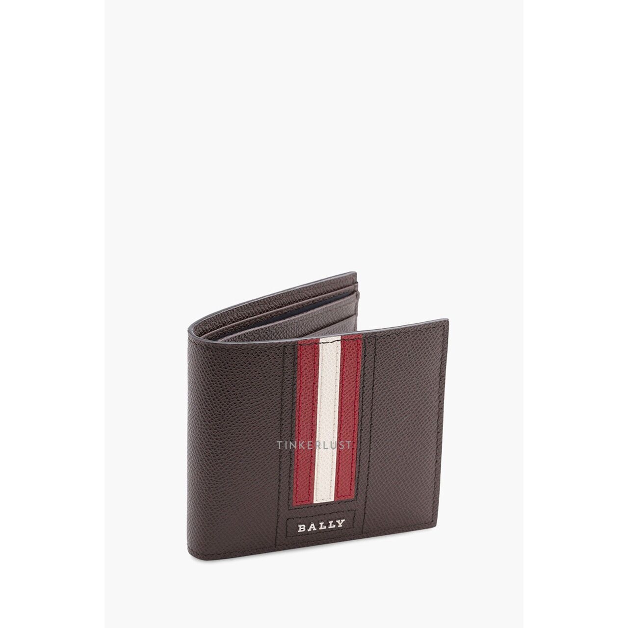 Bally Men Trasai Bi-fold Wallet in Coffe with 8 Card Slots