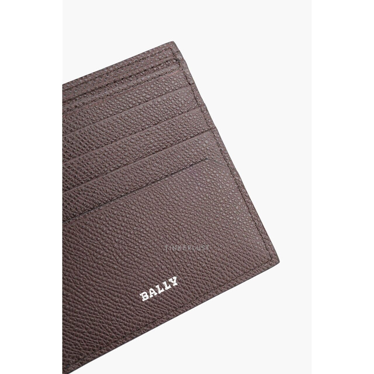 Bally Men Trasai Bi-fold Wallet in Coffe with 8 Card Slots