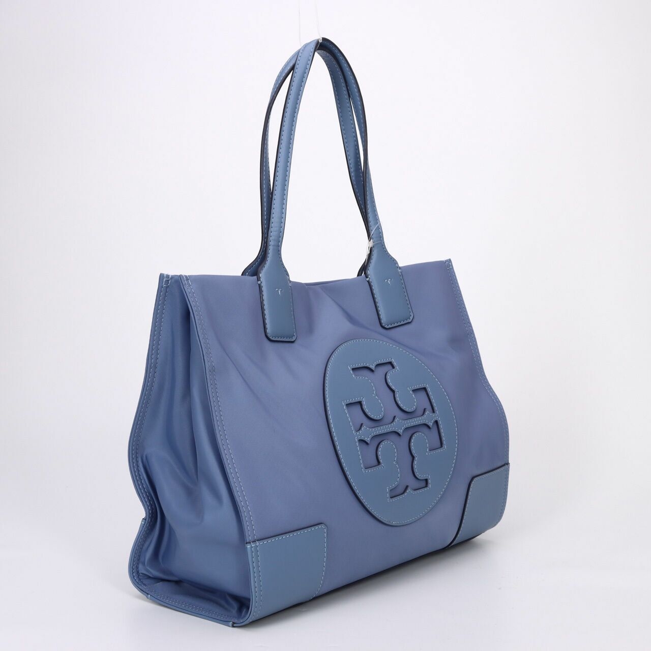 Tory Burch Ella Mini Bluewood Tote Bag