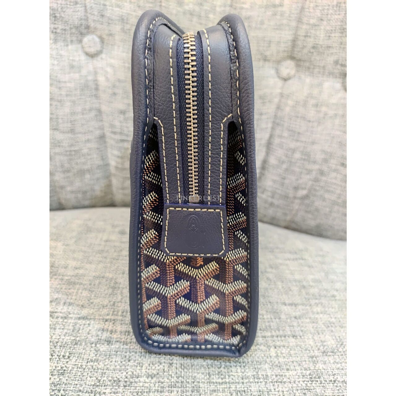 Goyard Jouvence Navy PM Clutch