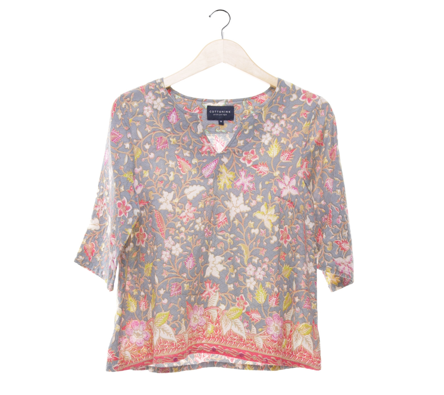 Cotton Ink Multi Color Blouse