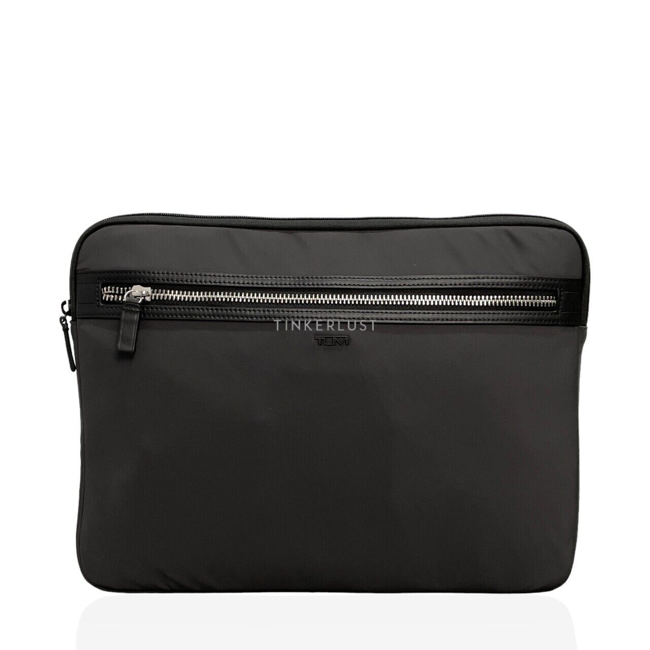 Tumi Kalvin Grey Nylon Laptop Case Sling Bag