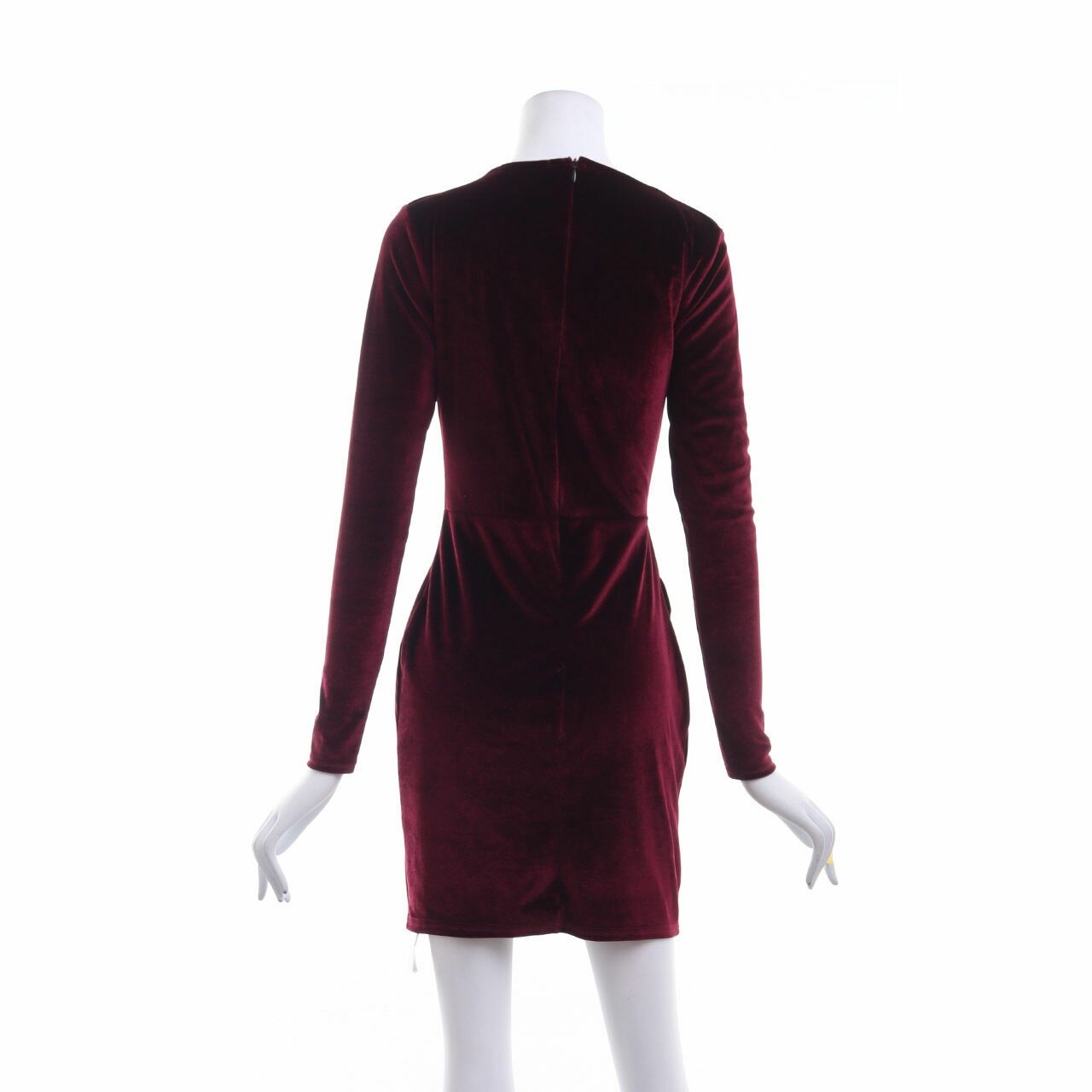 Missguided Maroon Mini Dress