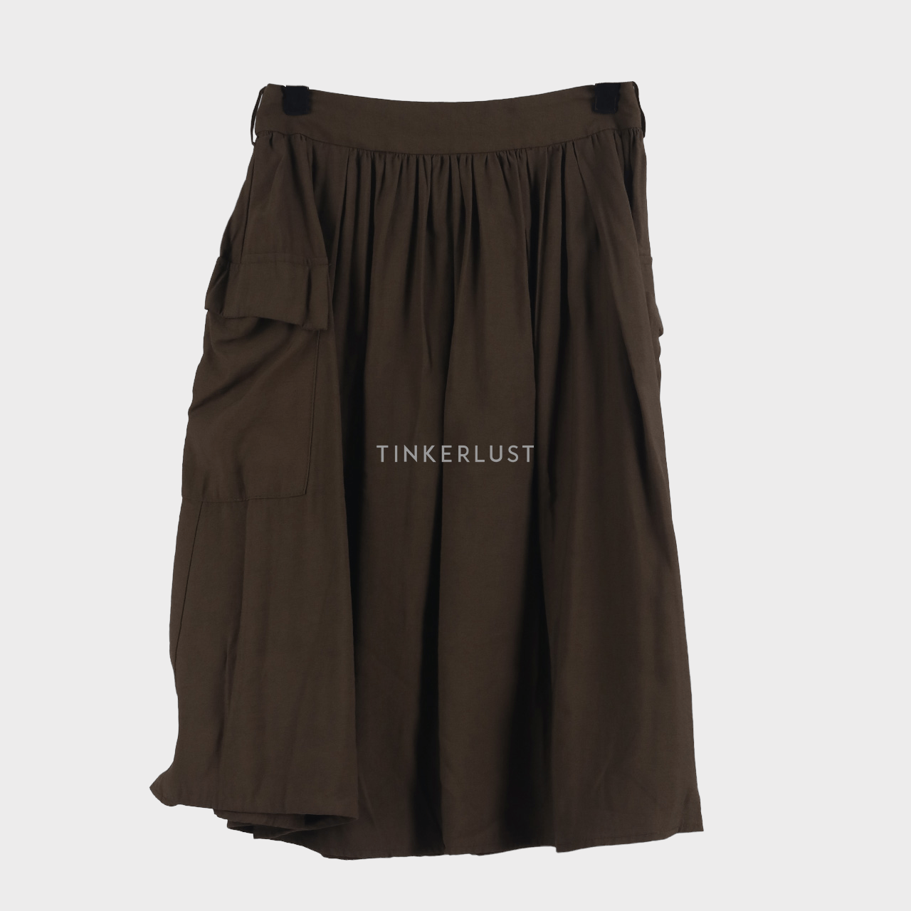Pomelo. Army Midi Skirt
