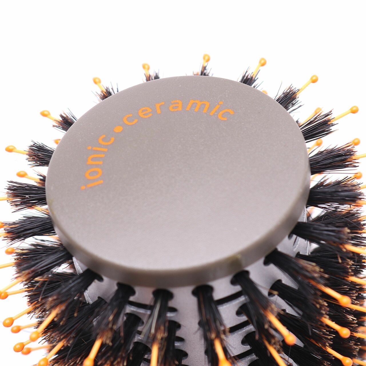 Private Collection Taupe & Orange Hair Brush Tools