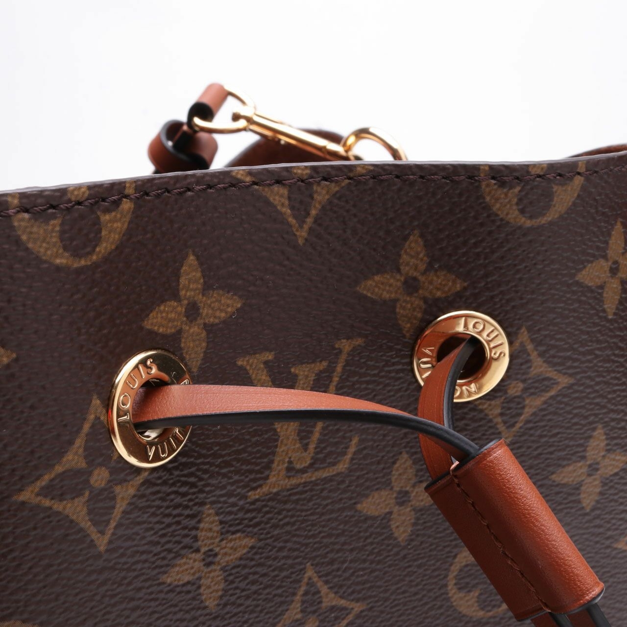 Louis Vuitton Neo Noe Monogram Caramel Shoulder Bag