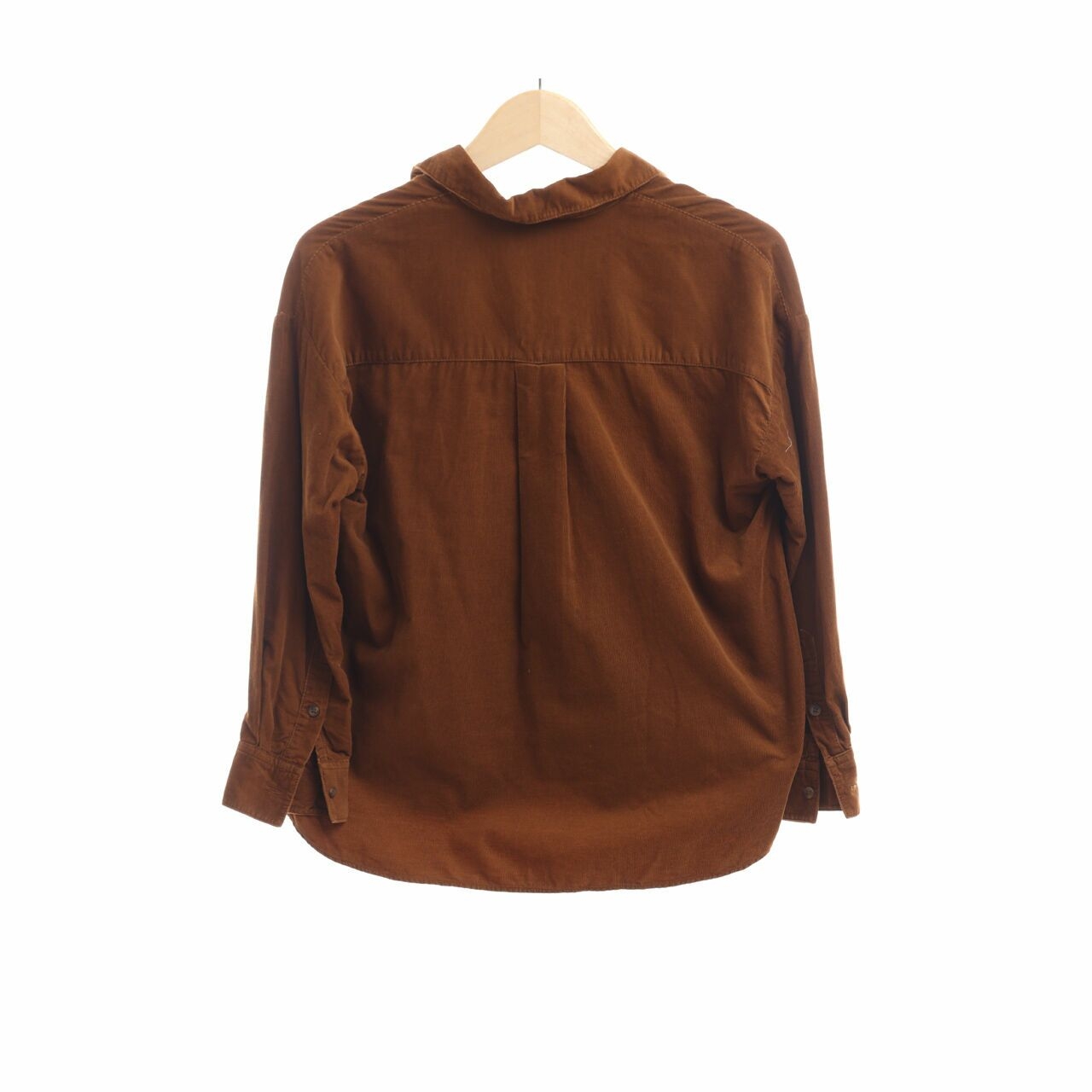 UNIQLO Bronze Curcuroy Blouse