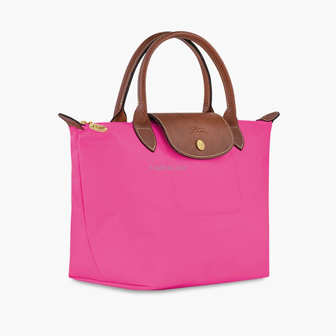 LONGCHAMP Small Le Pliage Top Handle Bag in Candy