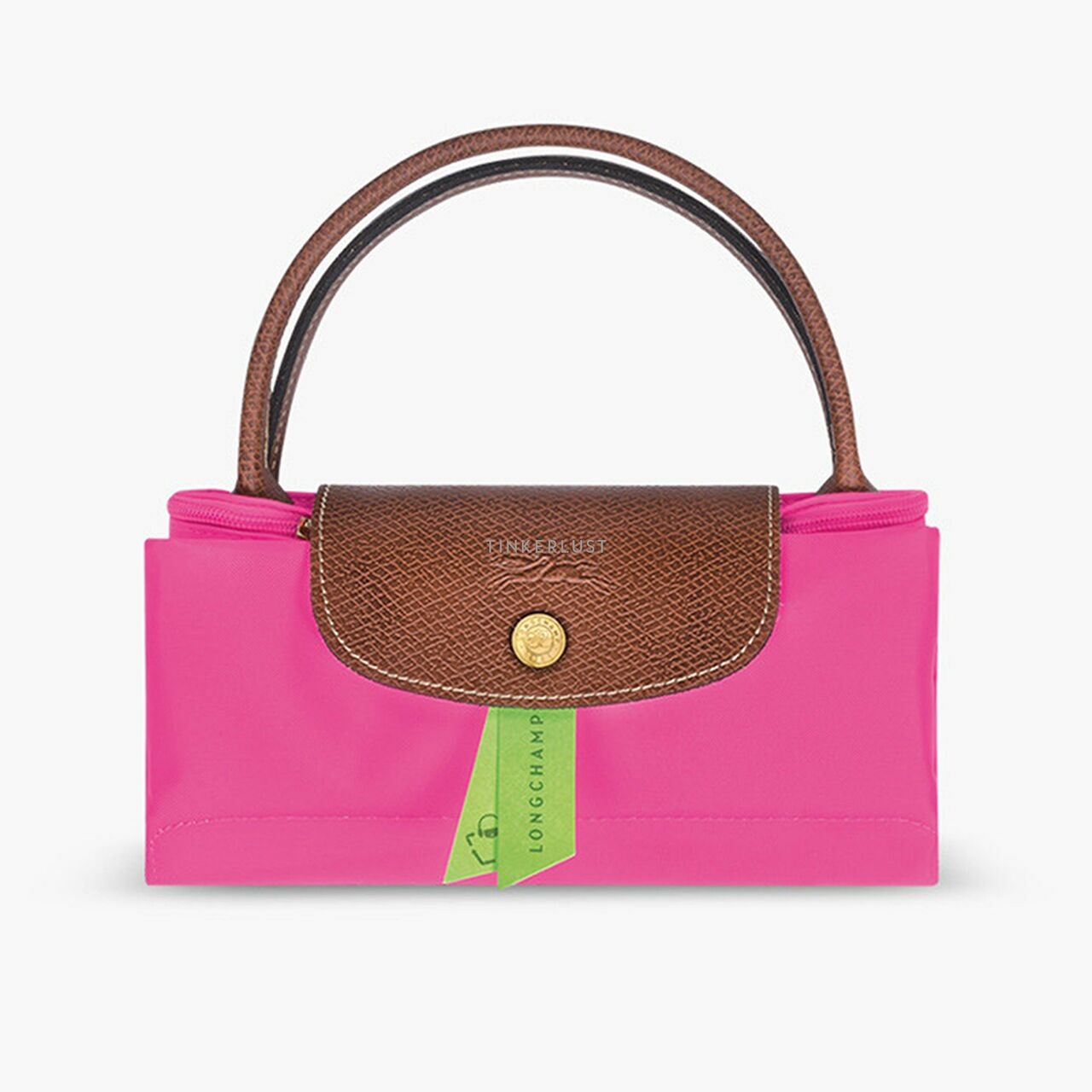 LONGCHAMP Small Le Pliage Top Handle Bag in Candy