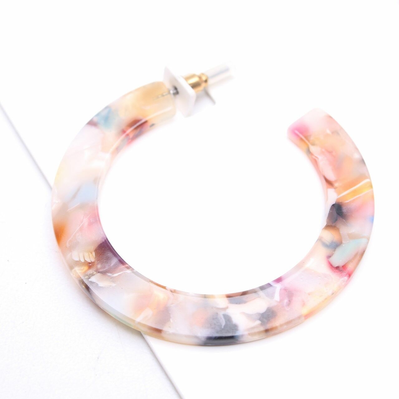 H&M Multi Marble Earrings Jewellery