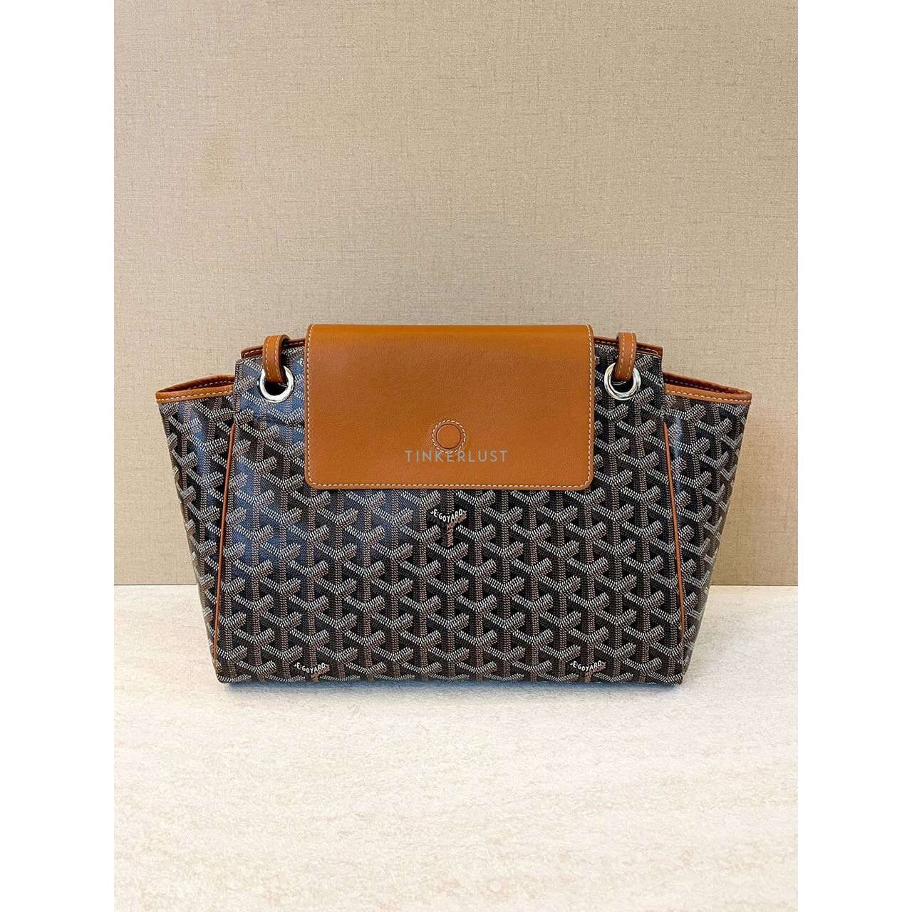 Goyard Rouette PM Black Tan 2023 Totebag