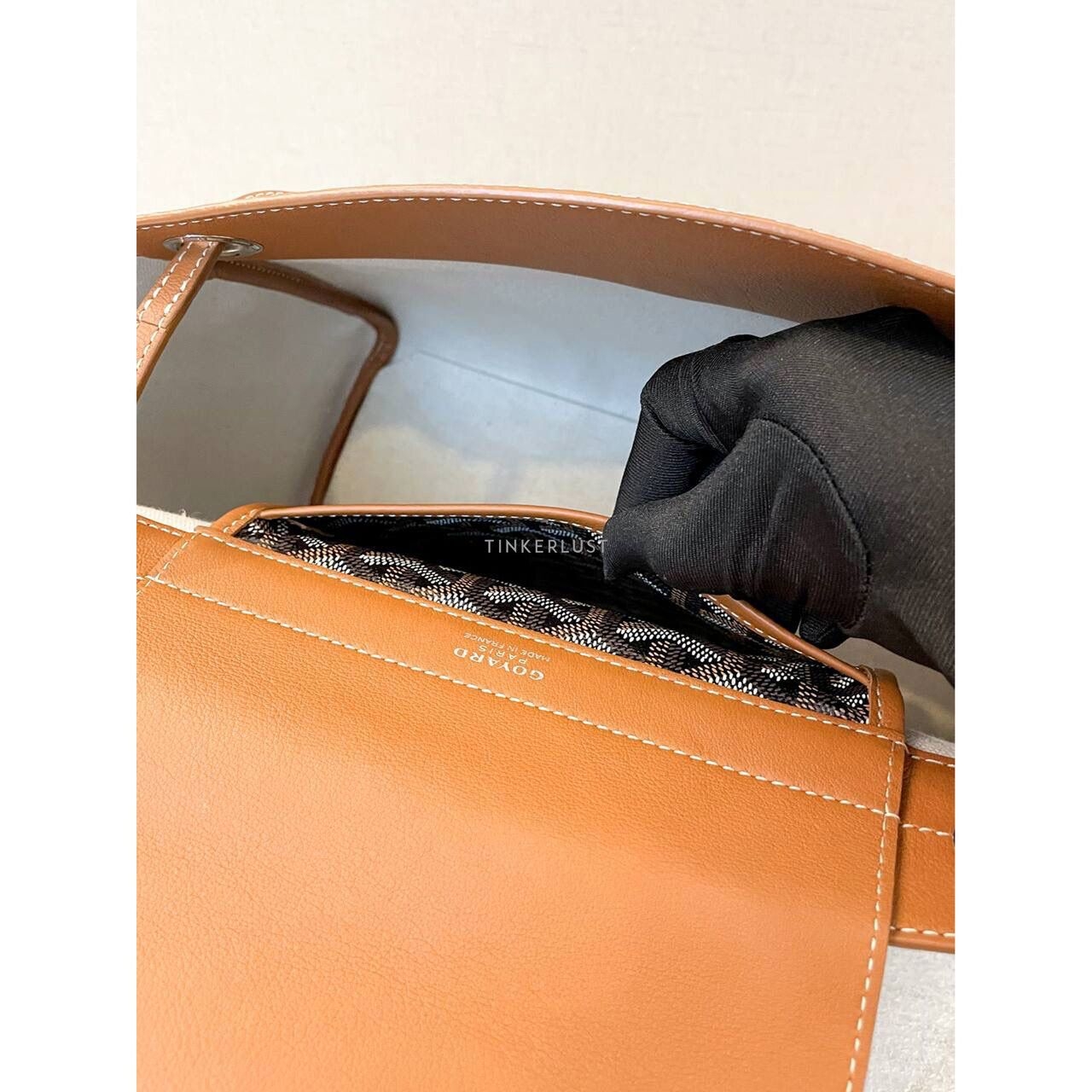 Goyard Rouette PM Black Tan 2023 Totebag