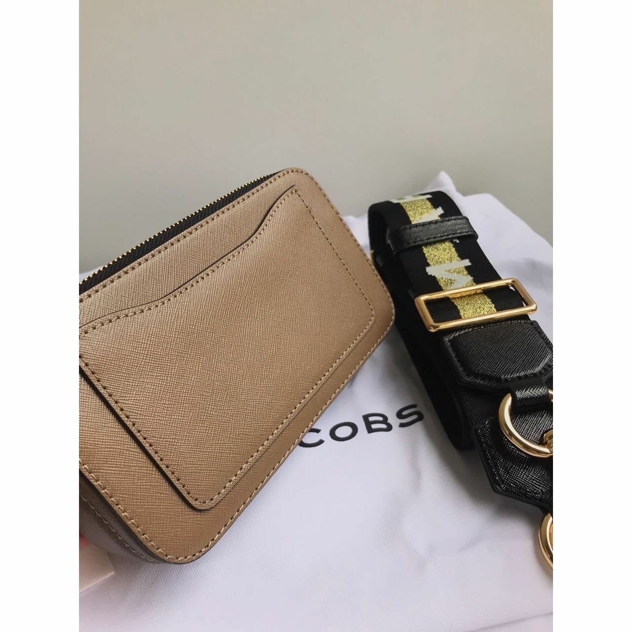 Marc Jacobs Snapshot French Grey Camera Bag