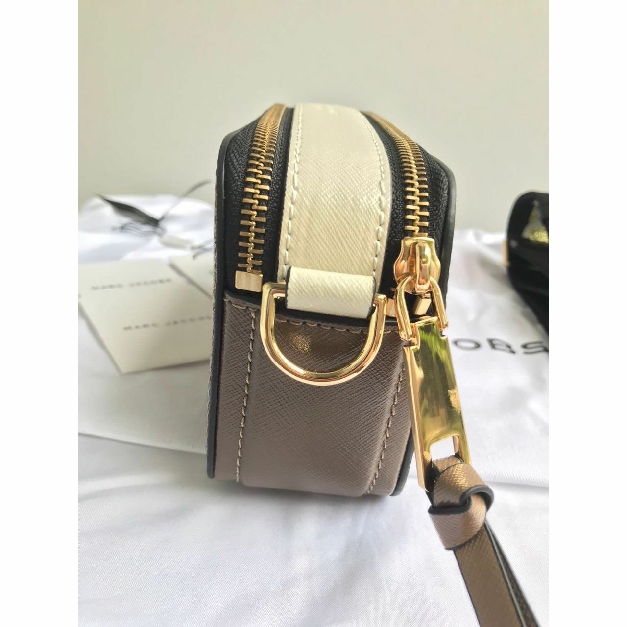 Marc Jacobs Snapshot French Grey Camera Bag