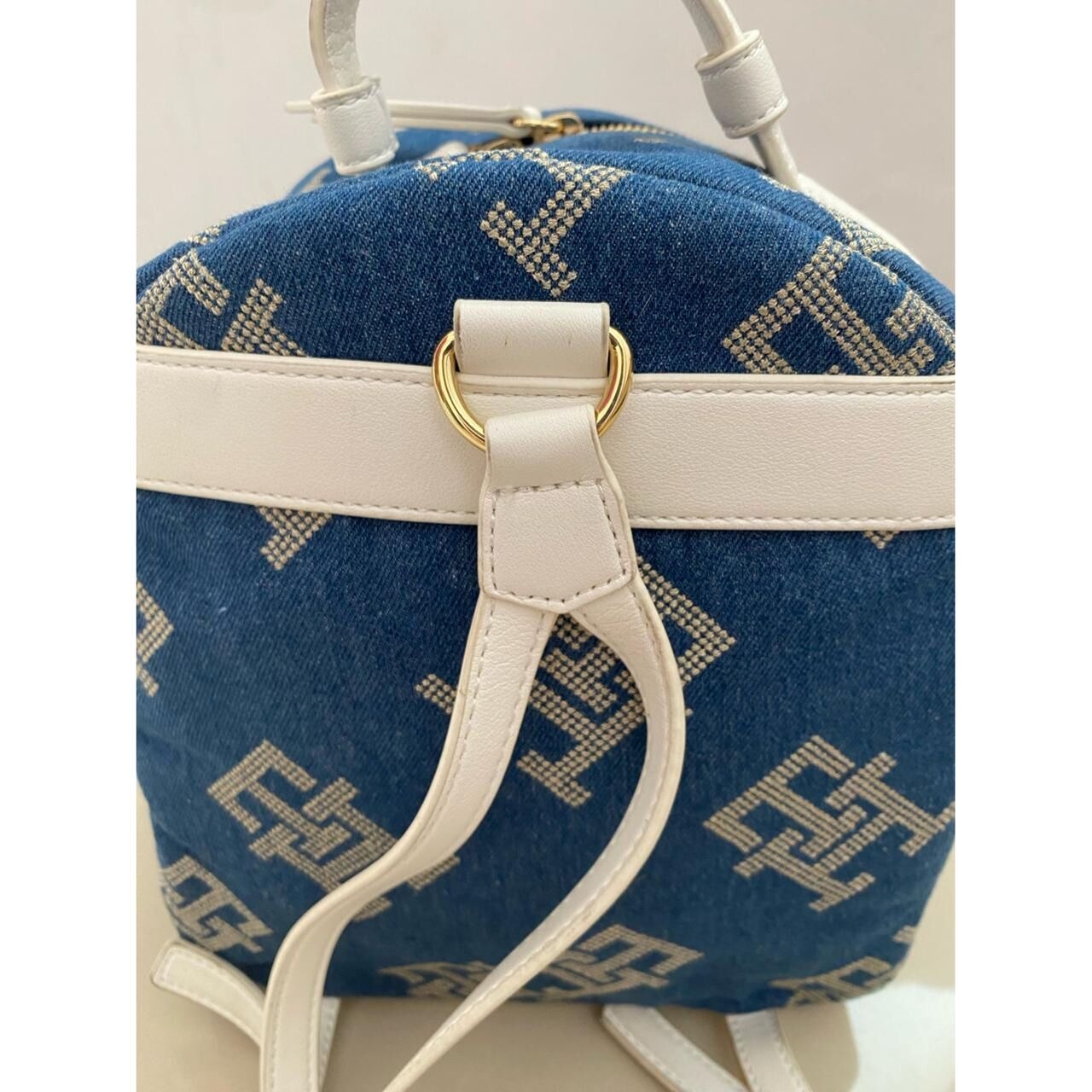 Tommy Hilfiger Blue & White Backpack