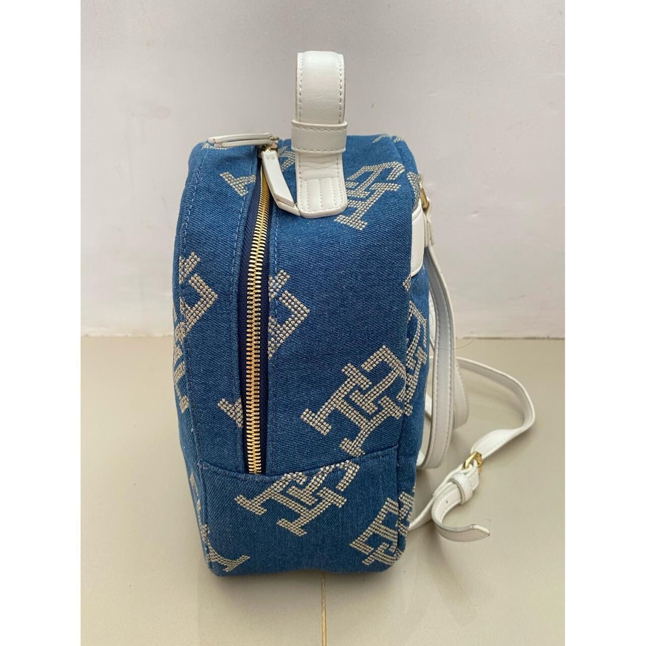 Tommy Hilfiger Blue & White Backpack