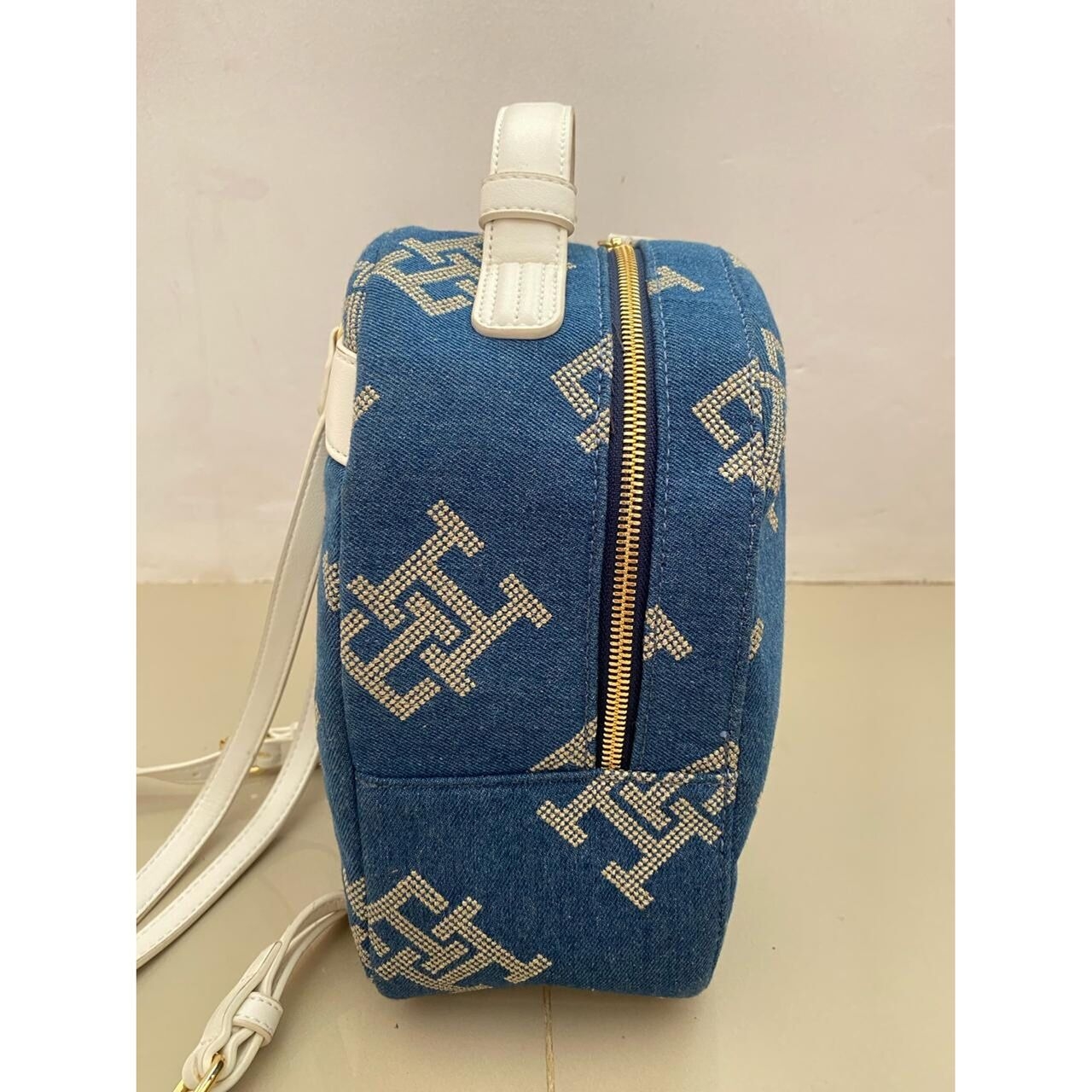 Tommy Hilfiger Blue & White Backpack