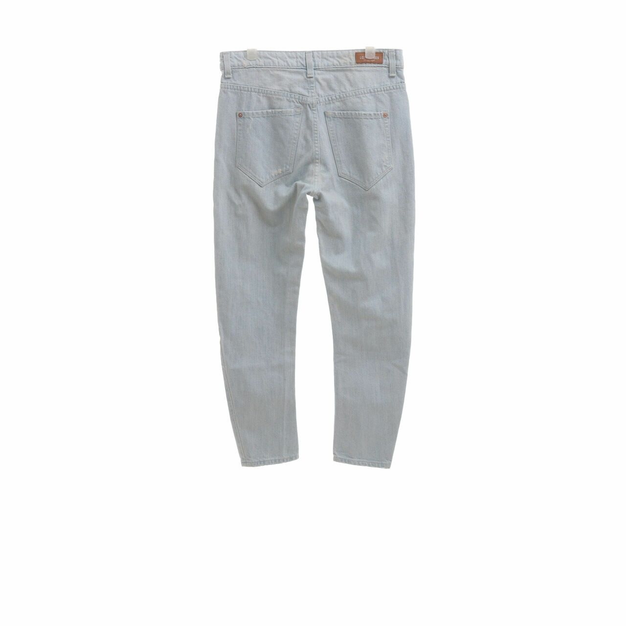 Mango Blue Washed Long Pants