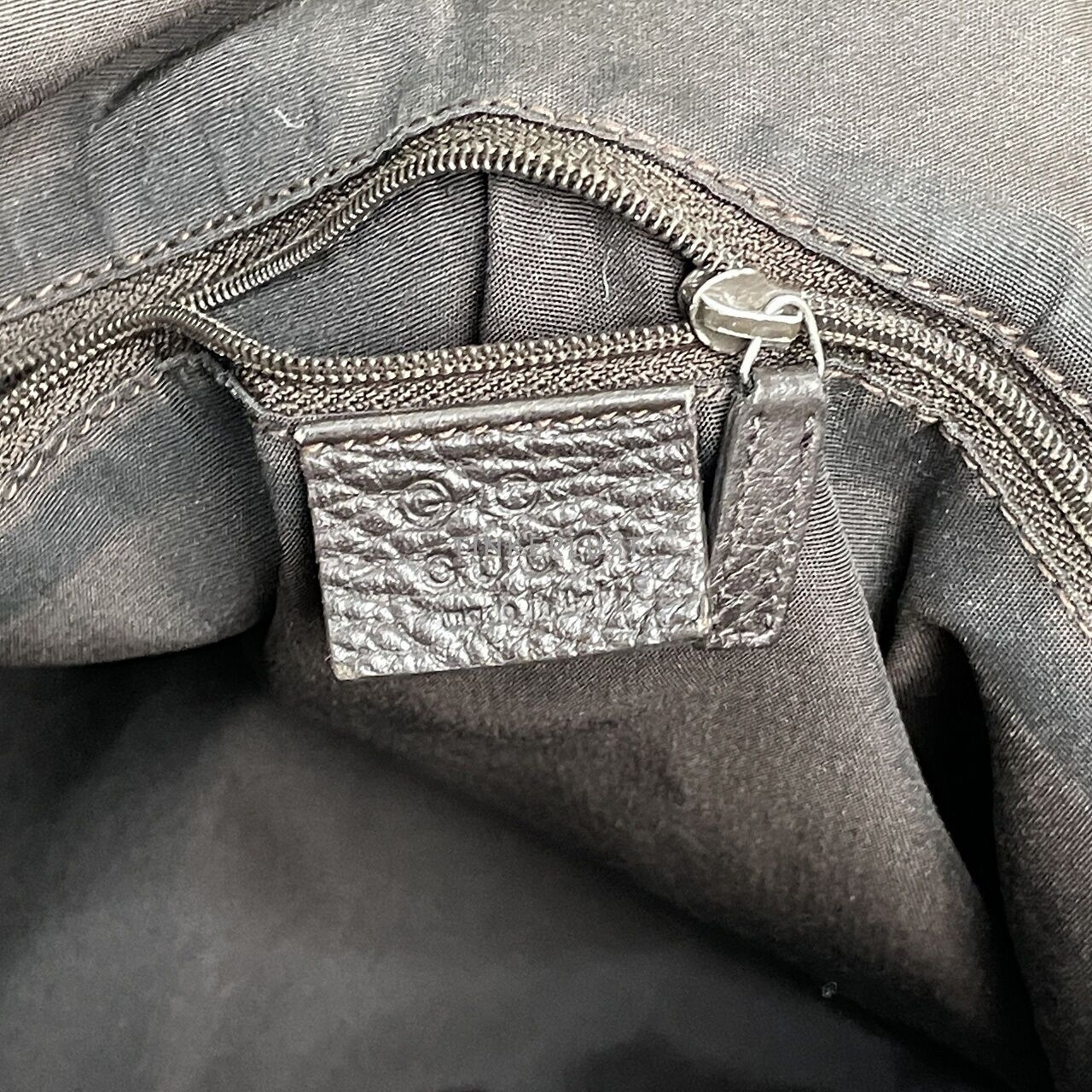 Gucci Abbey Brown GG Monogram Shoulder Bag