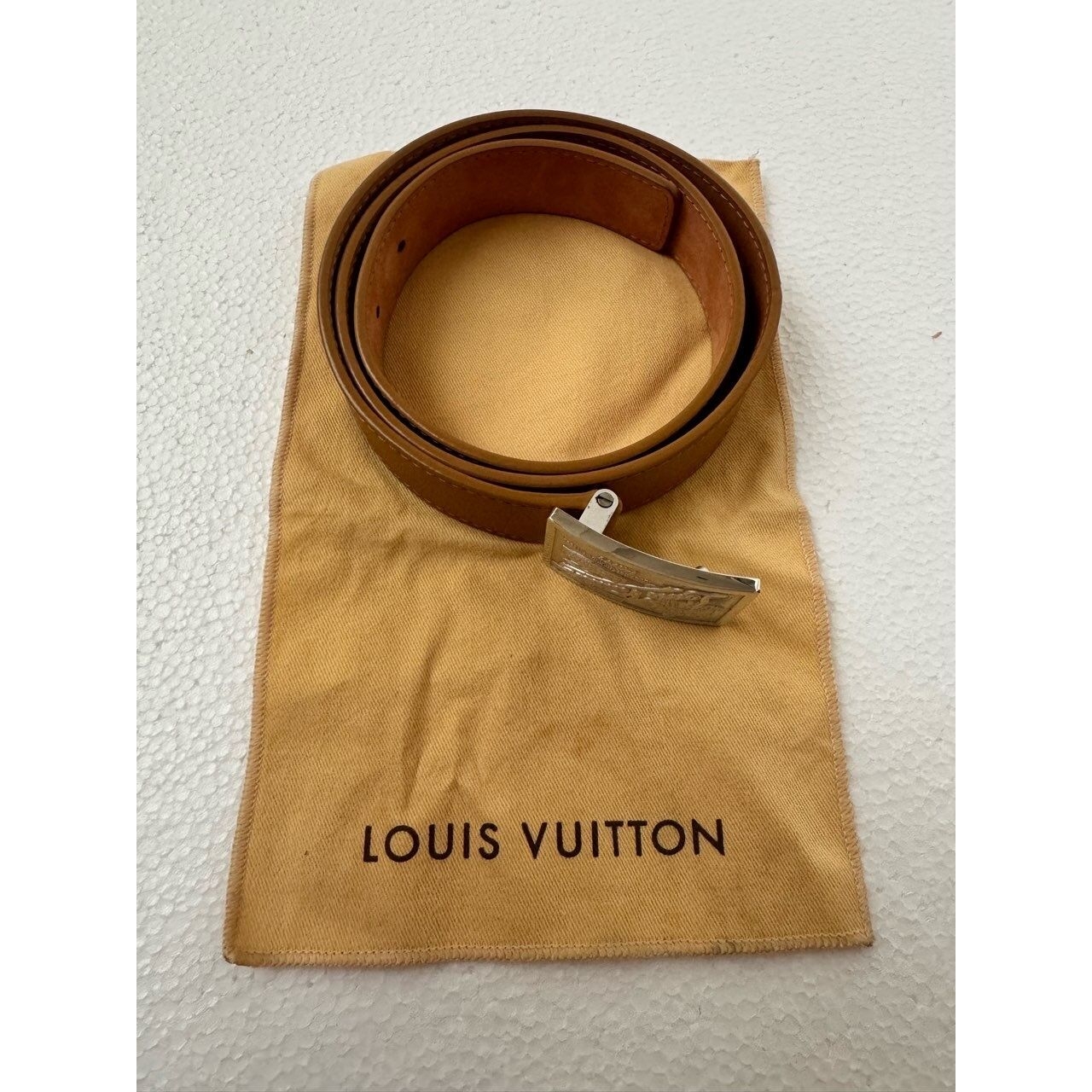 Louis Vuitton Brown Belt