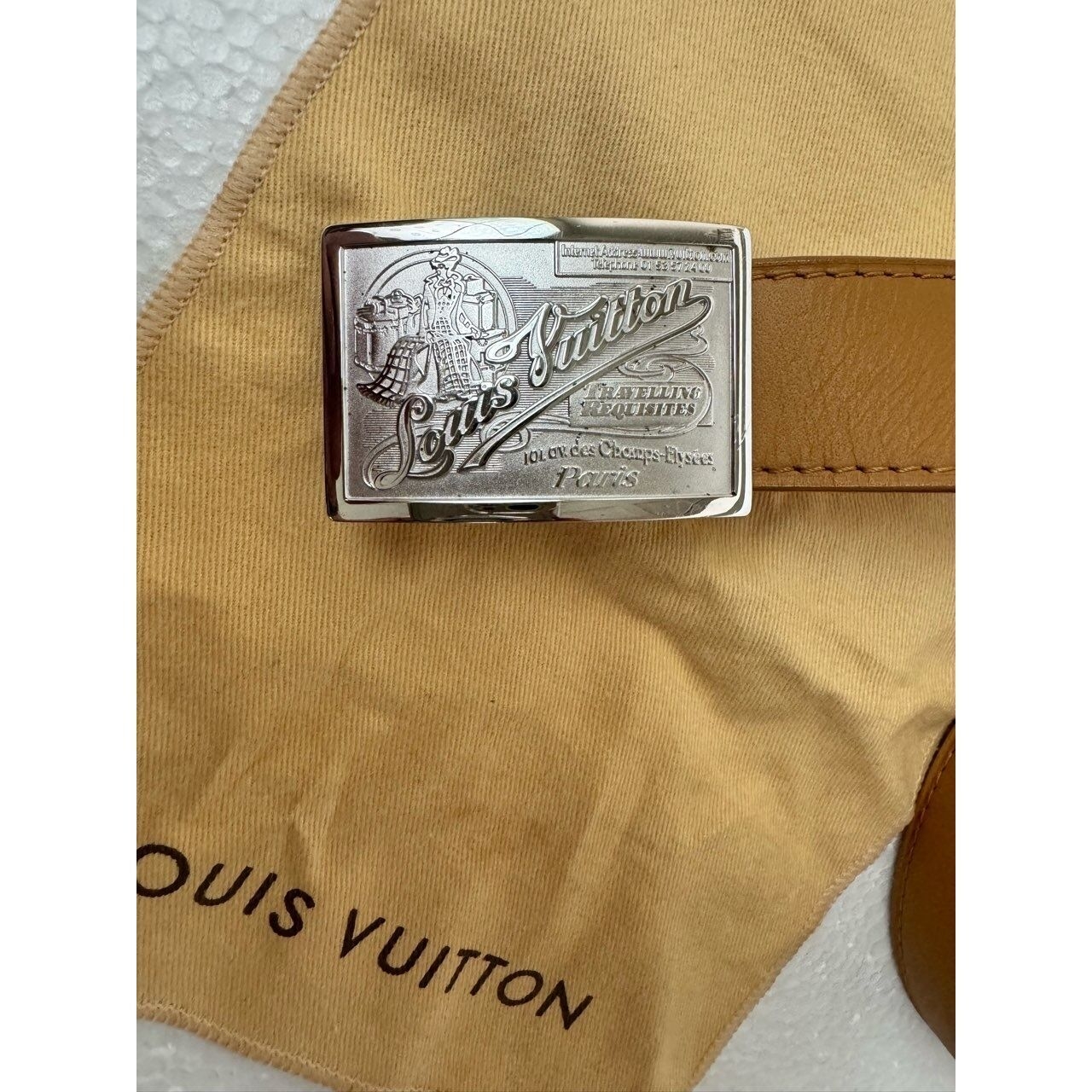 Louis Vuitton Brown Belt