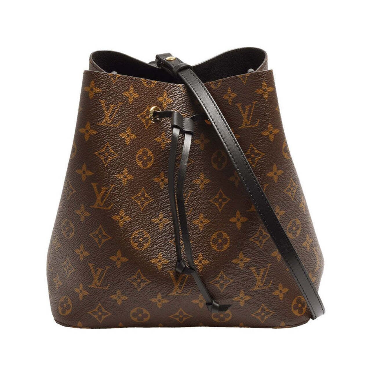 Louis Vuitton NéoNoé MM Monogram Bucket Bag Black