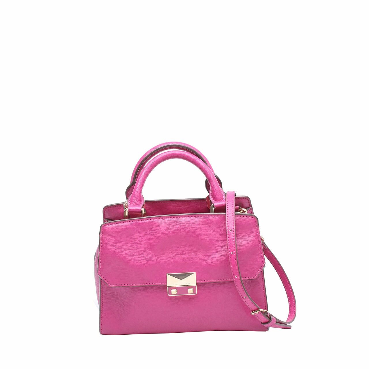 Charles & Keith Magenta Satchel