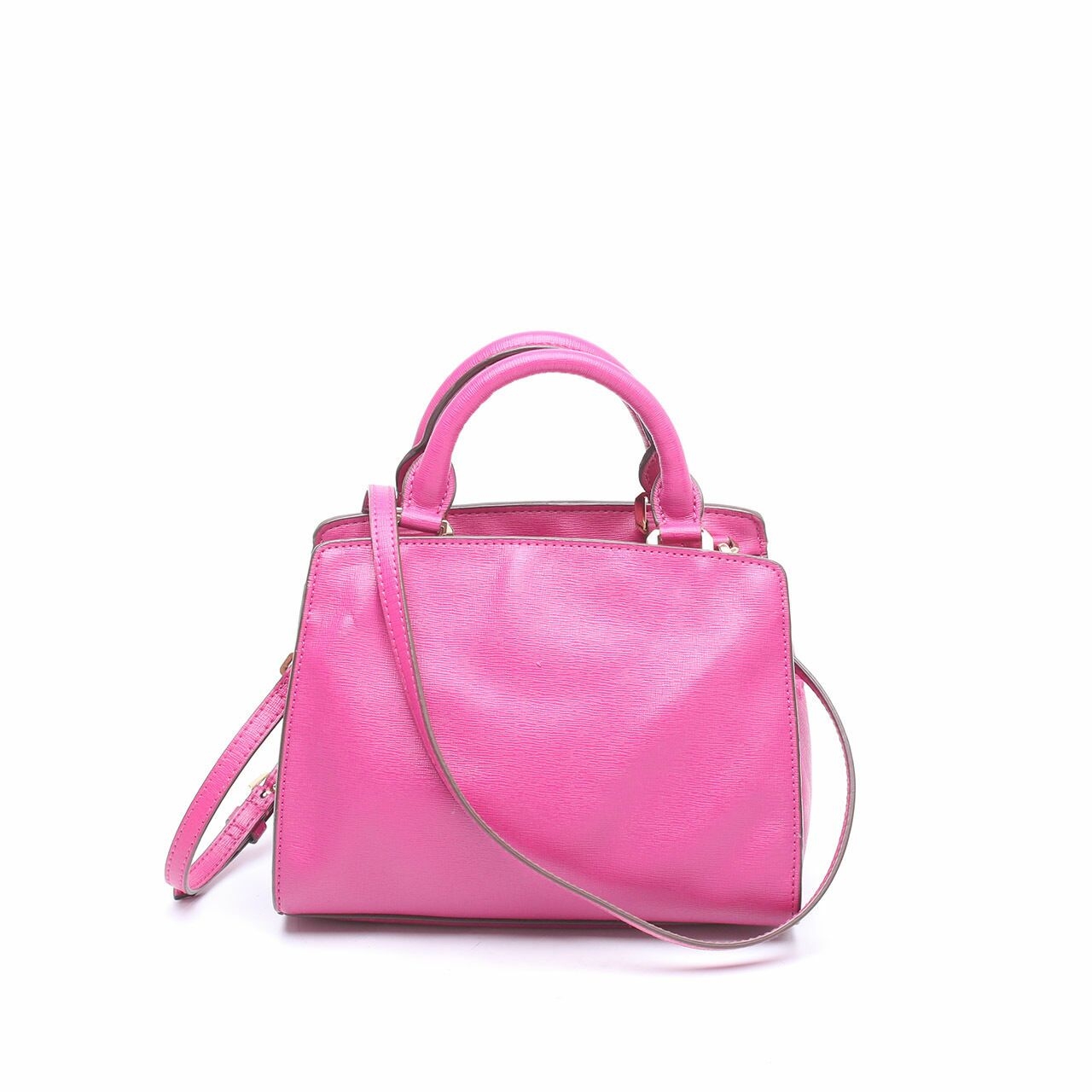 Charles & Keith Magenta Satchel